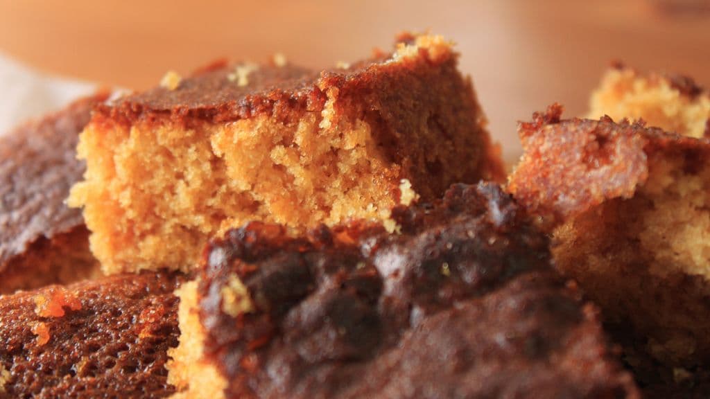 Cake aux caramels au beurre salé