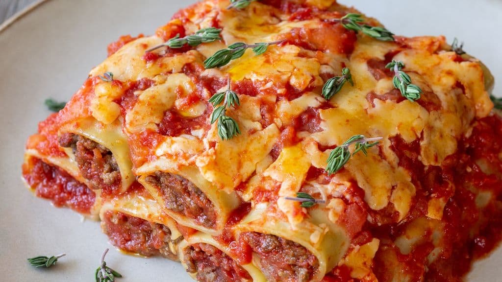 Cannelloni de viande