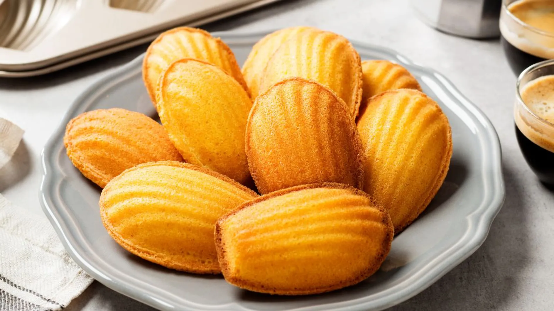 Madeleines fraîcheur d’agrumes