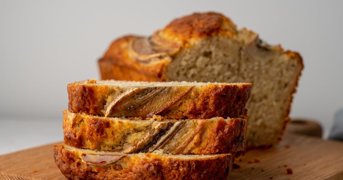 Le banana cake de Cyril Lignac