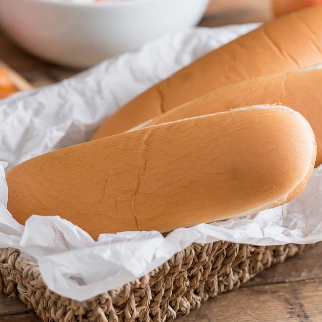 Pain à hotdog maison