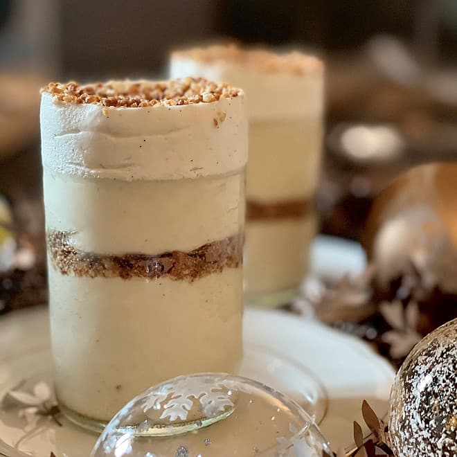 Soufflé glacé aux poires