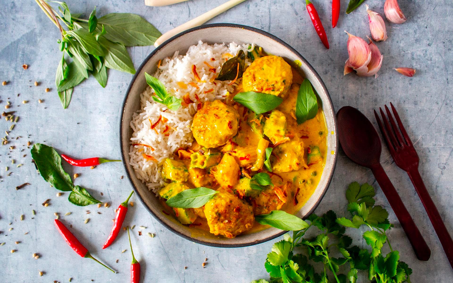 Kaeng kari - Curry jaune Thaï