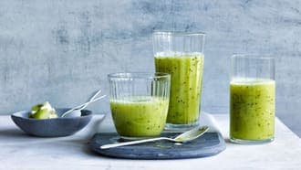 Smoothie au kiwi et à la banane