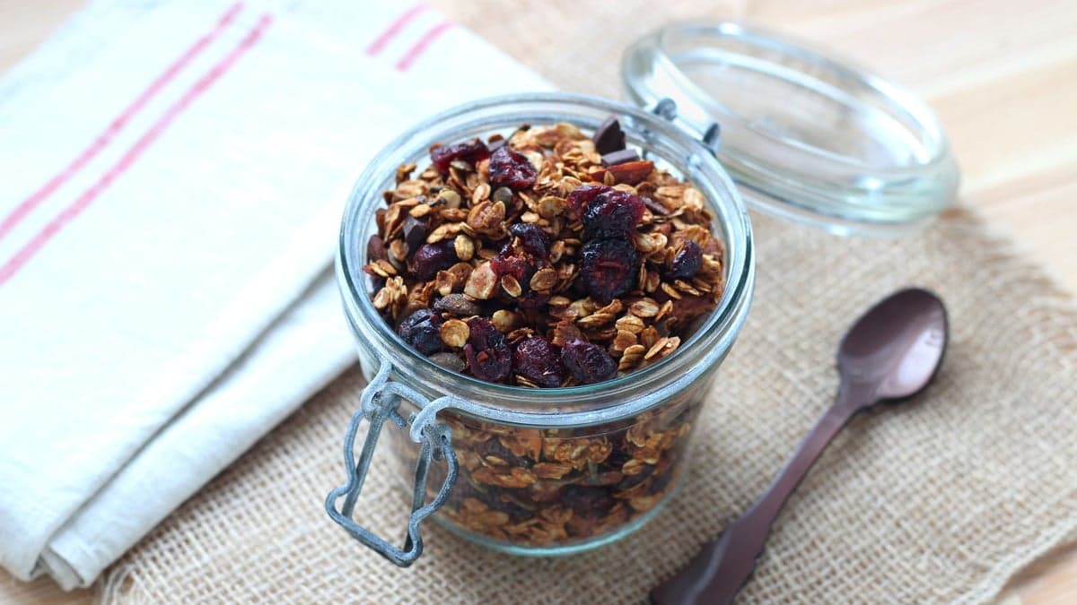 Granola maison au chocolat